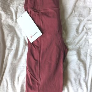 New Lululemon Fast and Free high rise tight with pockets